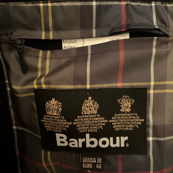 Barbour Kingston Hooded Wool Field Jacket - Medium - Picture 2 of 5